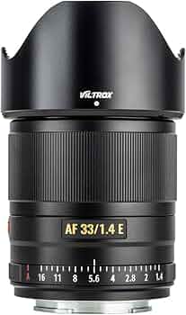 Amazon.co.jp: VILTROX 33mm F1.4 STM Eマウントオートフォーカス