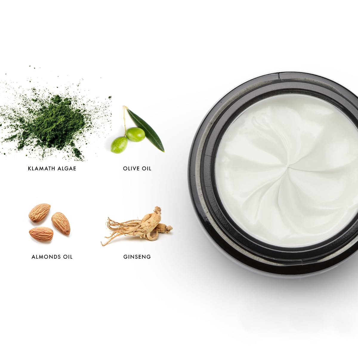 ALKEMY Crema Contorno Occhi Antirughe e Idratante - effetto Lifting e occhi Stanchi per Borse, Occhiaie e Rughe con Acido Ialuronico e Argilerine, Dermatologicamente Testata, Cosmetica Naturale 15ml