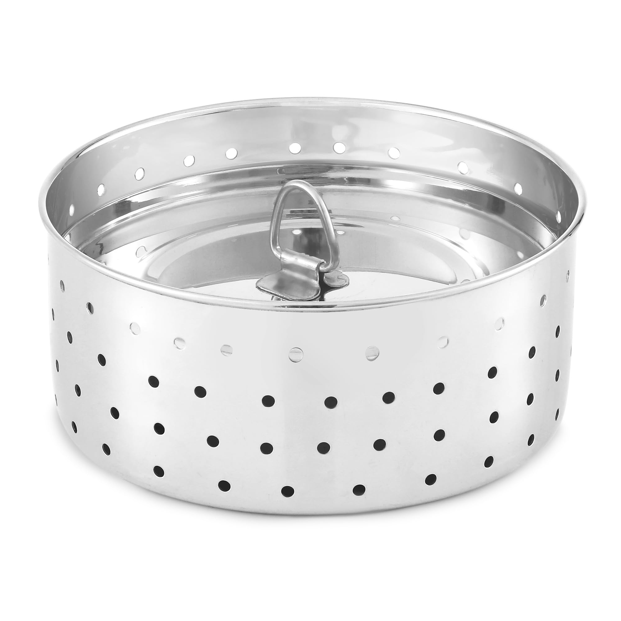 KSJONE Runde Paneer-Maker aus Edelstahl, Form / Sieb, perfekt für die Herstellung von köstlichem Tofu, Edelstahl-Paner-Maker mit oberem Pressdeckel