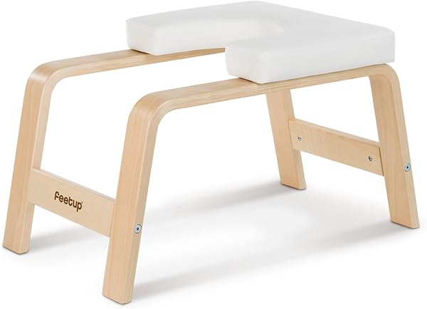 FeetUp - The Original Yoga Headstand Bench, Vegan Handstand Trainer Bench and Stand, Strength Training Inversion Equipme