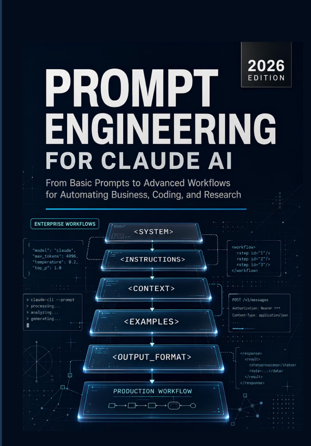 PROMPT ENGINEERING FOR CLAUDE AI: From Basic Prompts to Advanced Workflows for Automating Business, Coding, and Research.