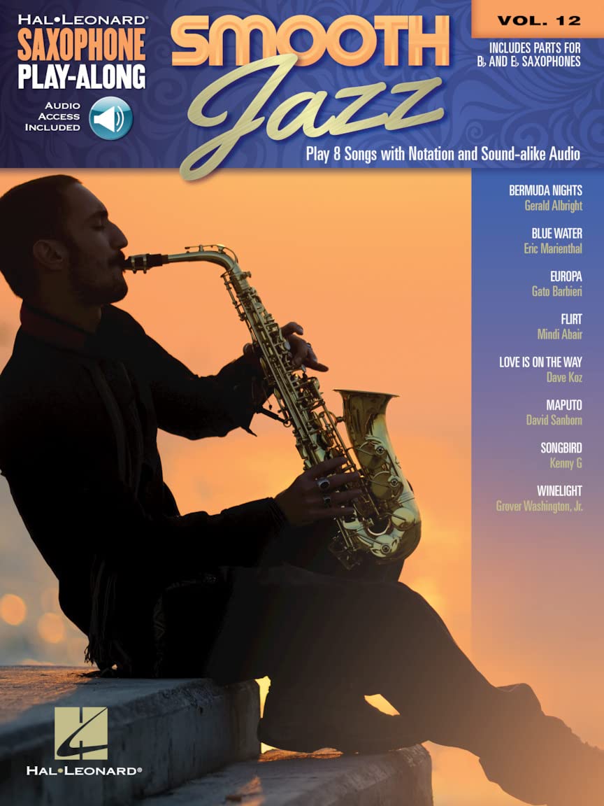 Smooth Jazz Saxophone Play-Along Volume 12 - Book/Online Audio