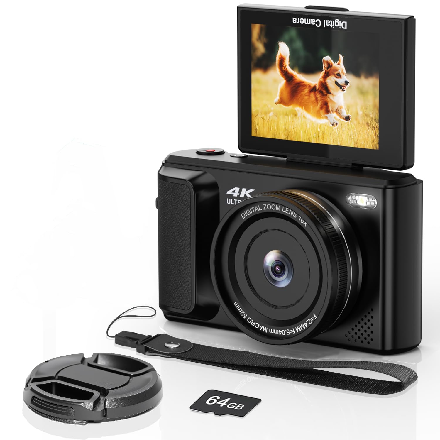 Amazon.com : ARNSSIEN 4K Digital Camera with 2.8