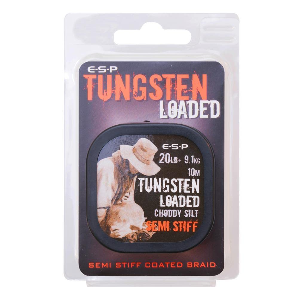 ESP Tungsten Loaded Hooklink (Semi Stiff/Choddy Silt/10m)