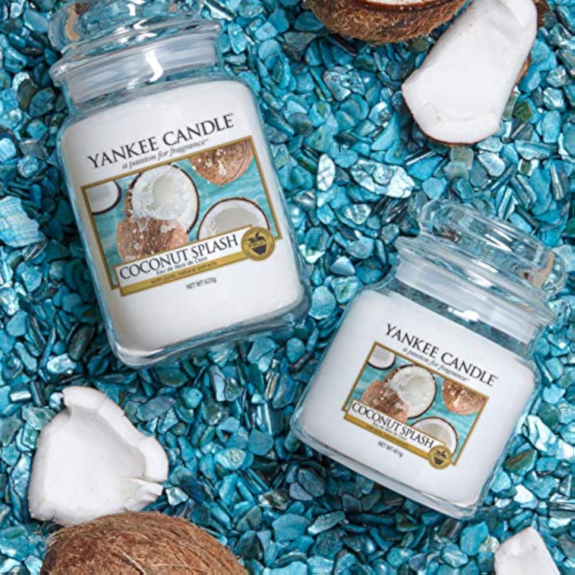 Small Coconut Splash Candle, One Size