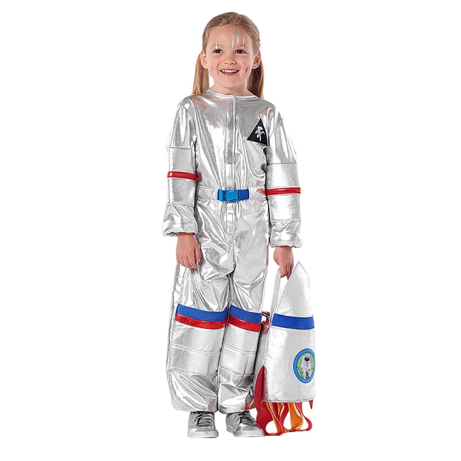 Vestiti Carnevale Bambini - Vestiti Carnevale Costume da Astronauta per Bambini per Giochi di Ruolo Travestimenti Feste Cosplay Performance