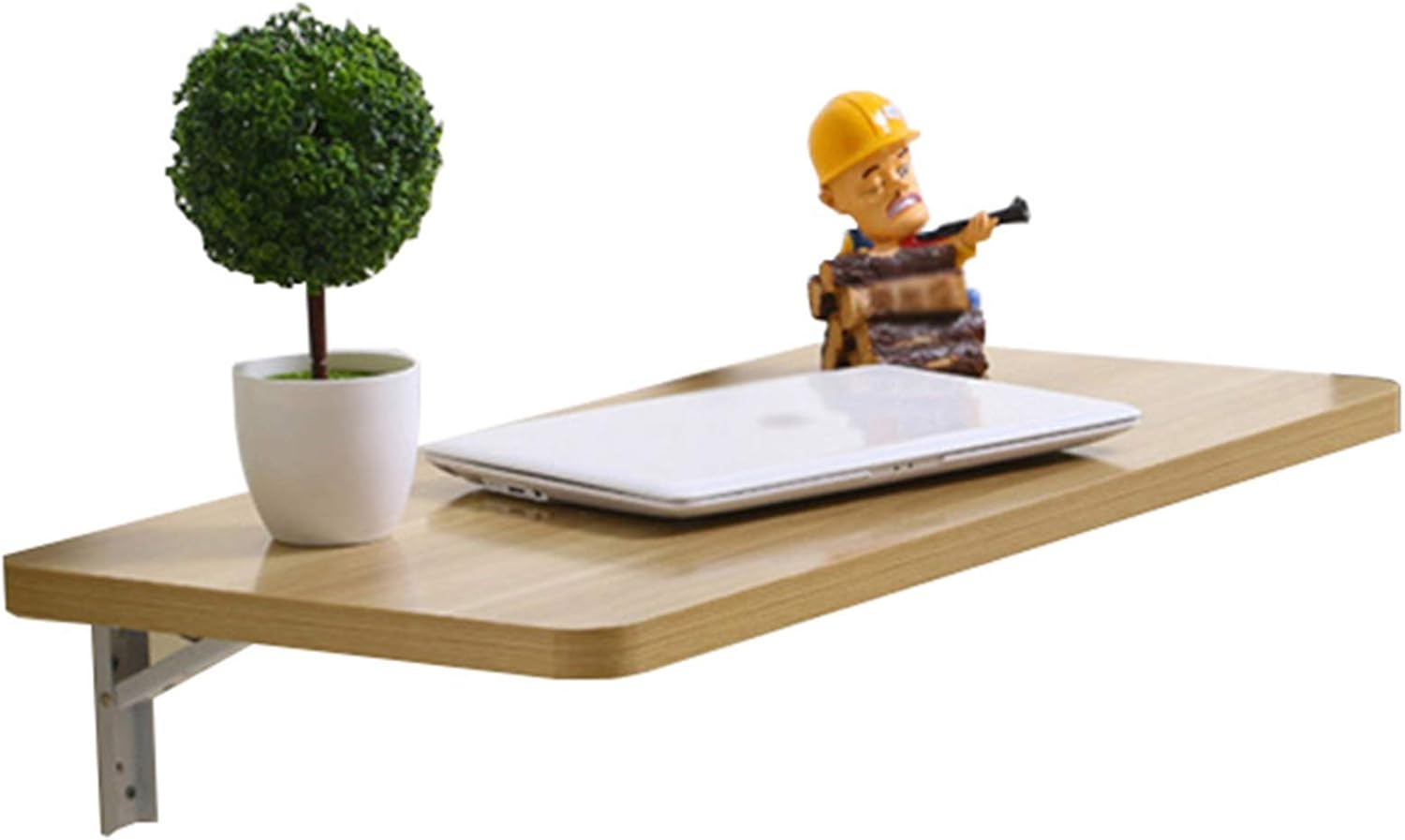 HRD Mesa Abatible Compacta, Mesa De Comedor De Pared, Escritorio De Estudio para Niños, Banco De Trabajo Plegable, Ahorro De Espacio