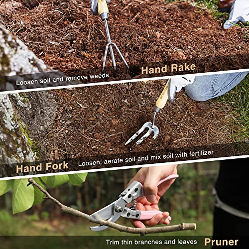 WORKPRO 8 in 1 Tuingereedschapset - Afbeelding 6