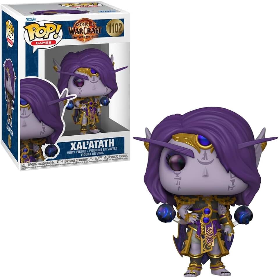 Funko Pop! Games: World of Warcraft - Xal'atath - Collectable Vinyl Figure - Gift Idea - Official Merchandise - Toys for Kids &amp; Adults - Video Games Fans - Model Figure for Collectors and Display