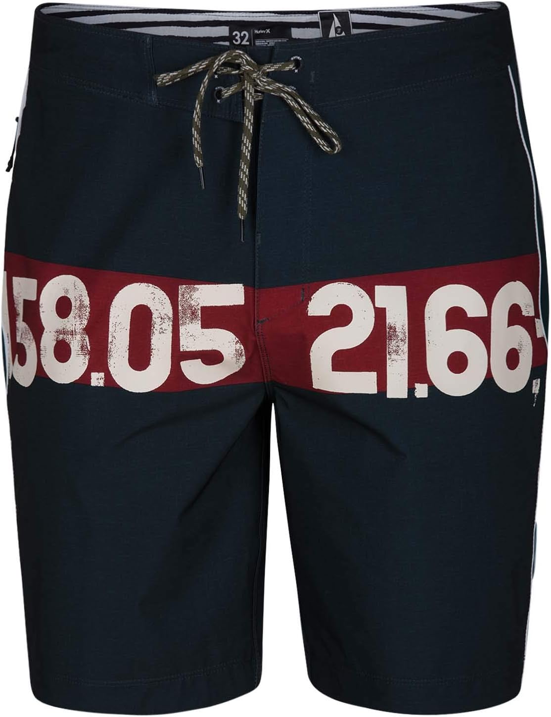 Hurley - Mens JJF Phantom Iv para Sea Boardshorts, Size: 33, Color: Midnight Spruce