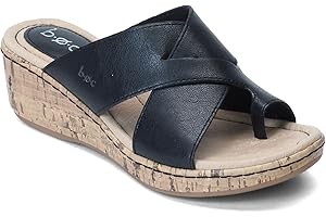 BOC Women's Comfortable Sandal with Buckle design for All Day Walking Size 7