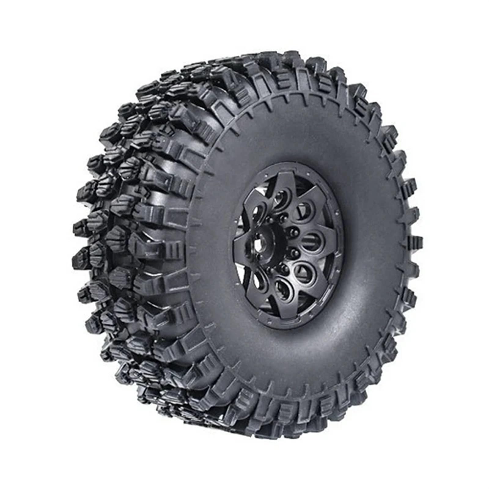 Neumáticos RC para Traxxas TRX-4 para D90 para Axial SCX10 II para Redcat 120Mm 1,9 Juego De Neumáticos Llanta Beadlock para Coche Trepador Control Remoto 1/10