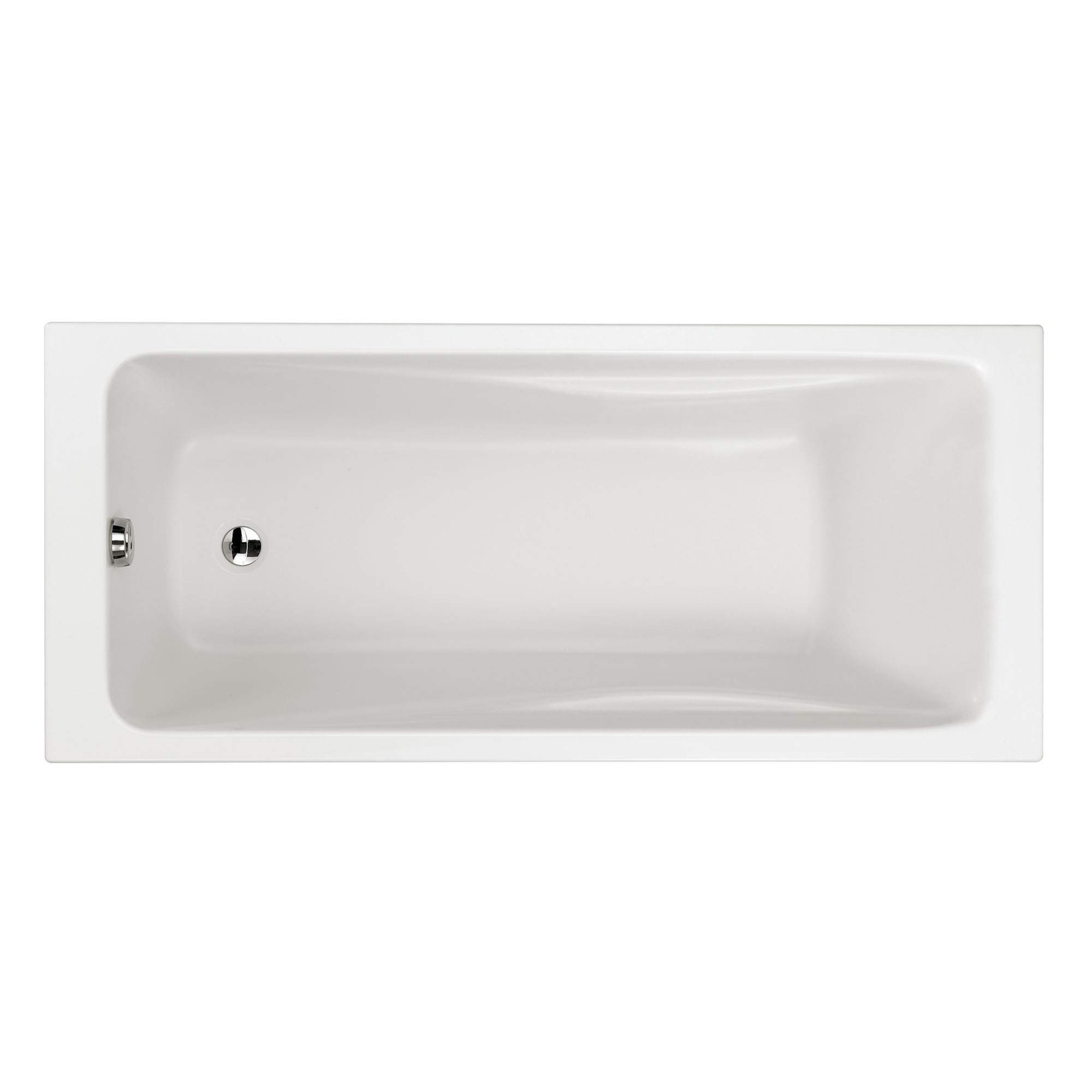 Jacob Delafon - Baignoire Rectangulaire QUALIS, Vidage et Pieds - 160 x 75 cm - Avec accoudoirs - Matériaux recyclés - Réparable - Surface Antibactérienne - Fabrication Française - Blanc - E6D434-00