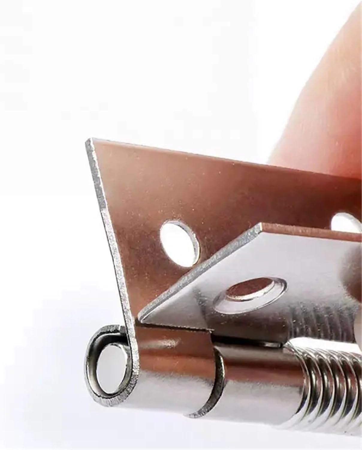 Self Closing Self Opening Spring Hinges with Holes 1 1.5 2 2.5 3 3.5 4 Inch 304 Stainless Steel Accessories 1Pcs(A 51x36x1mm)