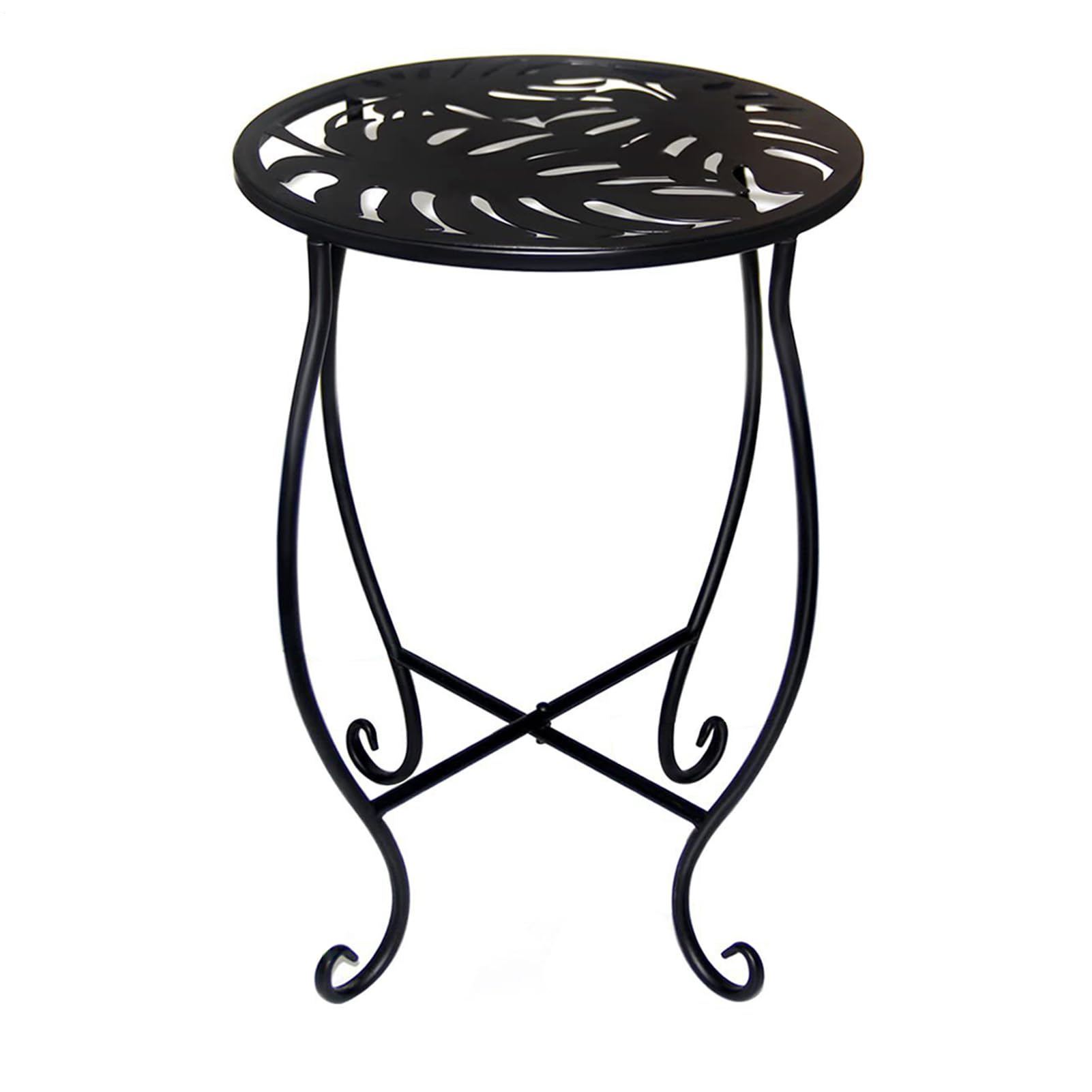 Support rond antirouille pour protéger les sols des pots de fleurs