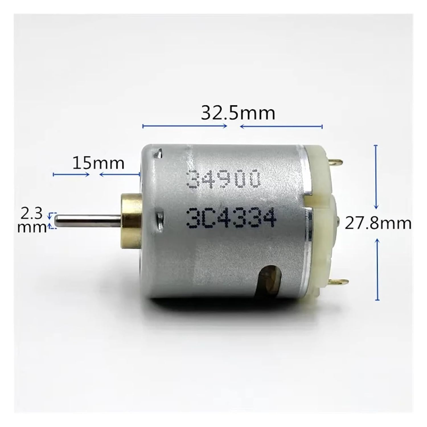 34900 365 DC Electronic Starter high Speed 12V 12800rpm 27 * 32mm Carbon Brush Electronic Starter