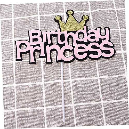 TEHAUX 6 Peças Palhetas Para Cupcake De Aniversário Toppers Para Decoração De Bolo De Aniversário To