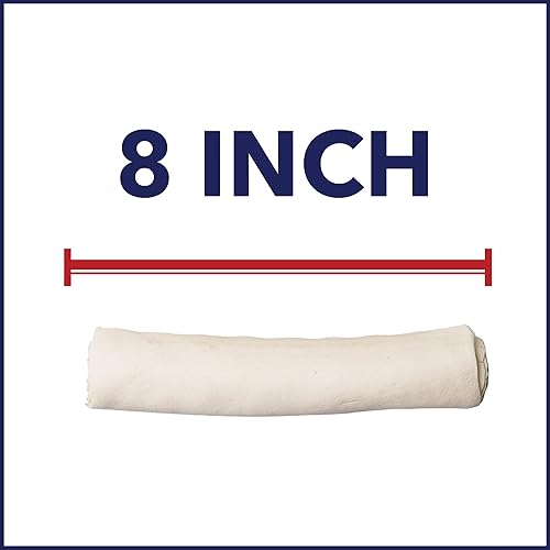 Miniatura 9 de Pet Factory Golosinas masticables para perros 100% fabricadas en Estados Unidos, sabor natural, 8 onzas