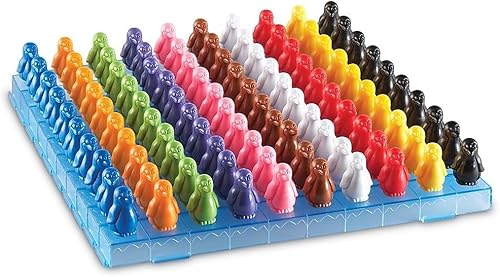 Miniatura 3 de Learning Resources Penguins On Ice - Juego de actividades de matemáticas, educación en casa, habilidades matemáticas tempranas, 110 piezas, a partir
