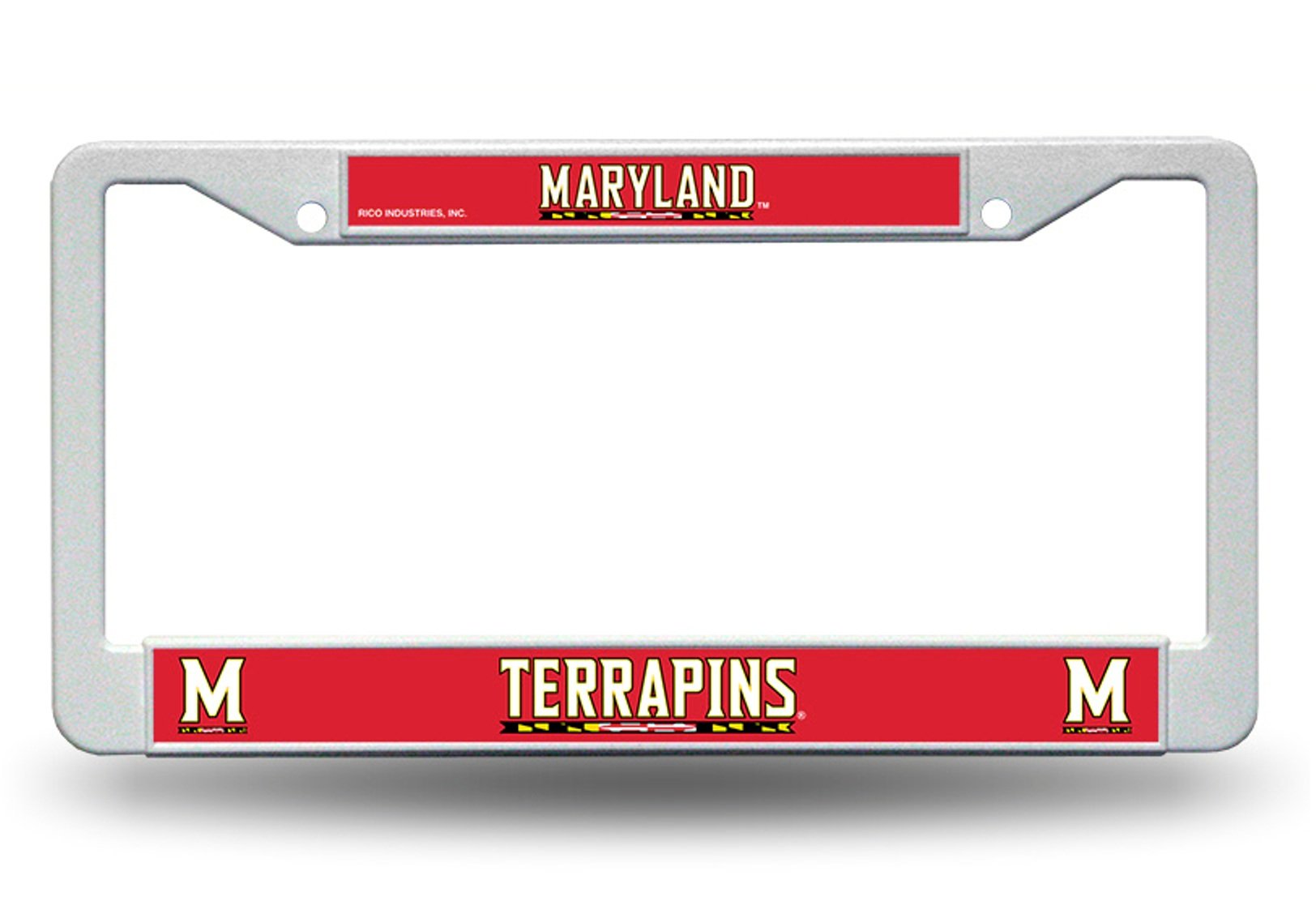 Rico Industries NCAA Unisex-Adult Plastic License Plate Frame