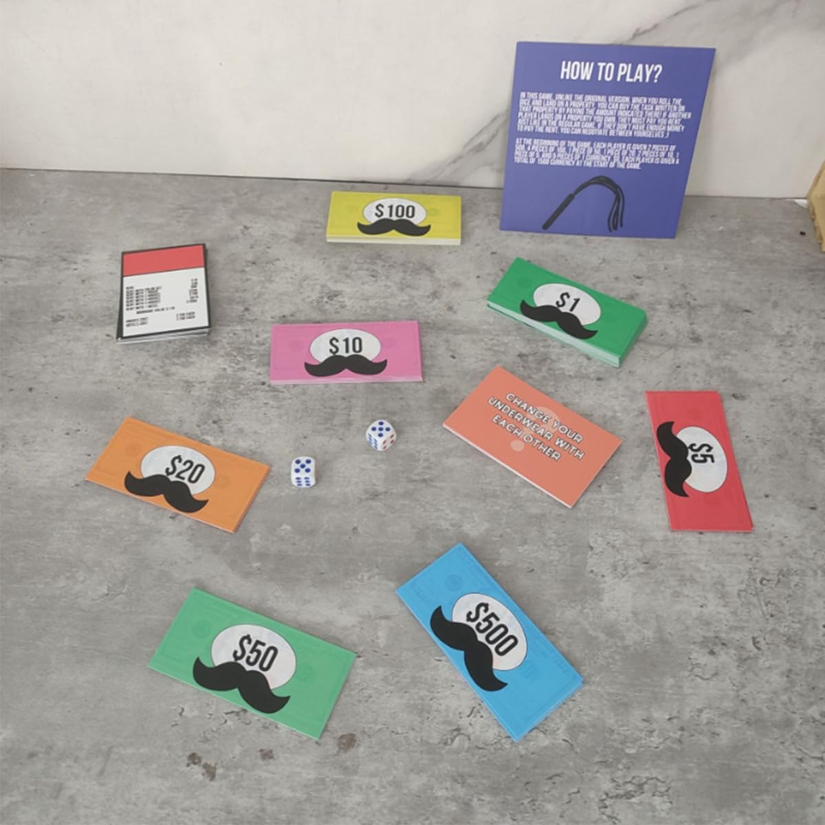 Gioco da tavolo Adultopoly, Coppia di carte di Italia