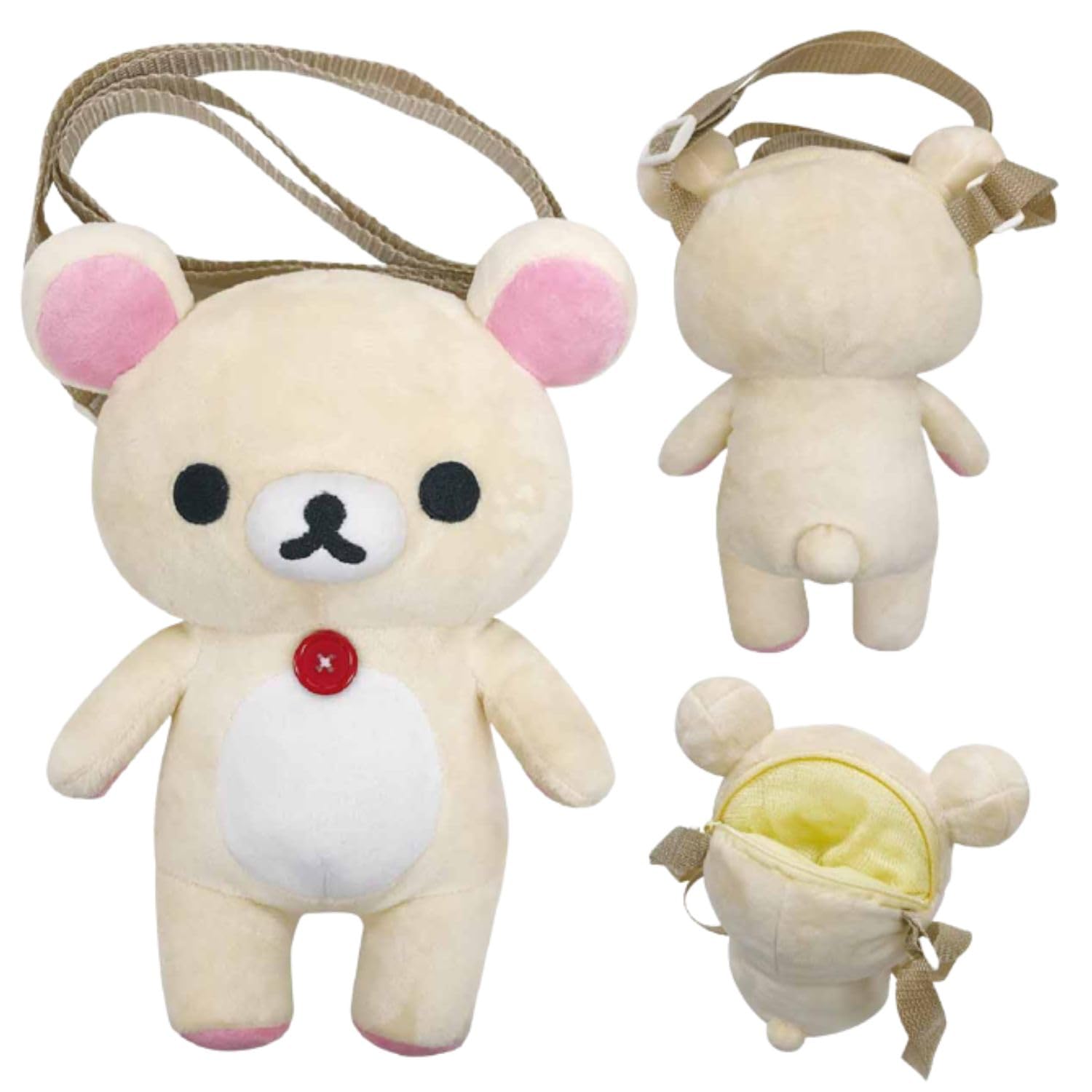 Amazon.co.jp: アイプランニング リラックマ ぬいぐるみポシェット