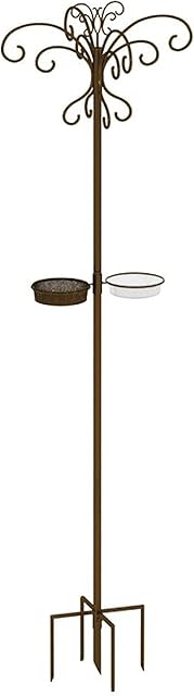 Honeyfield's 71481797 Wild Bird Prem All in 1 Feeding Dining Station, Brown/Black, 210.0 cm*60.0 cm*60.0 cm