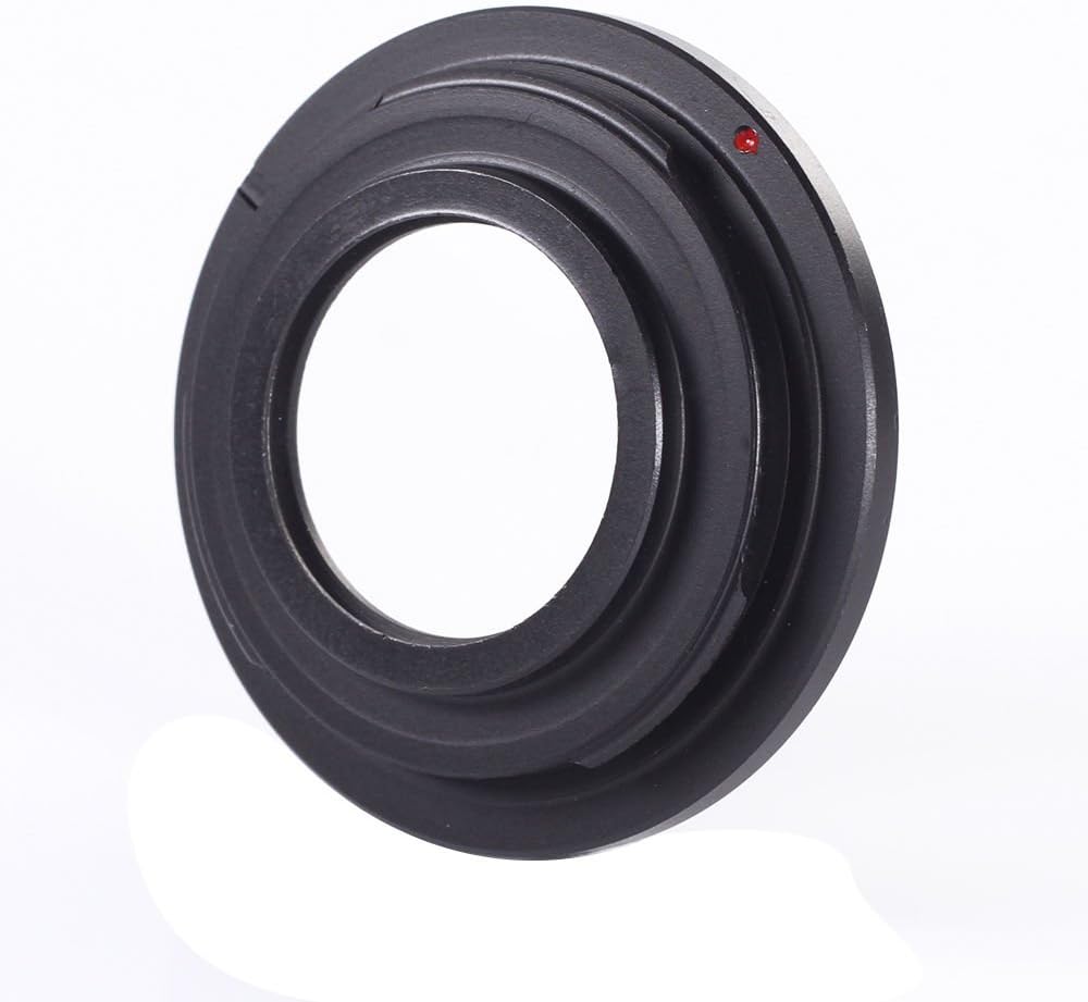 FocusFoto Adapter Ring for M42 Screw Mount Lens to NIK0N F AI Mount Camera with Optical Glass & Rear Cap NIK0N D850,D750,D780,D810A,D610,D500,D7500,D7200,D7000,D5600,D5500,D5300,D3500,D3400,D90,D5 image 2