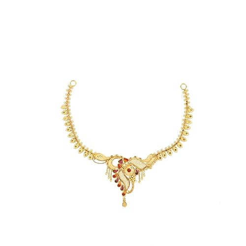 Yellow Gold Choker Necklace 