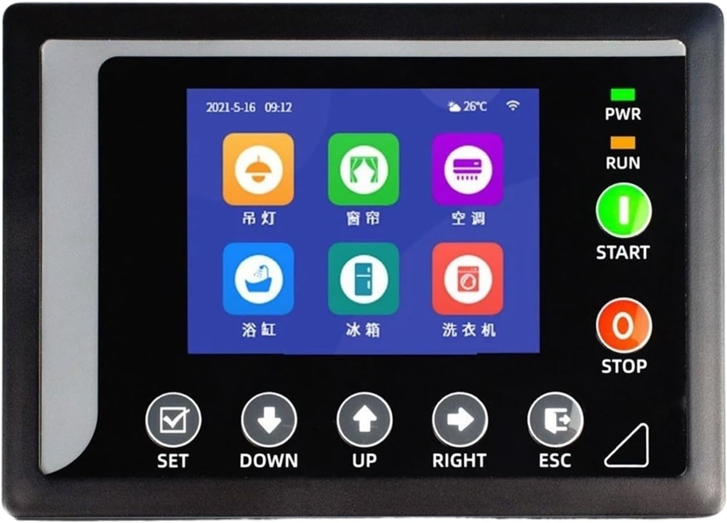 1PCS 2.8" Configuration Resistive Touch Screen Industrial HMI Display Screen RS485 Replaces Text Display