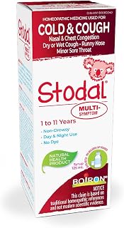 Boiron Stodal Children's Cold & Cough Multi-Symptom Syrup, 125ml, Homeopathic Medicine