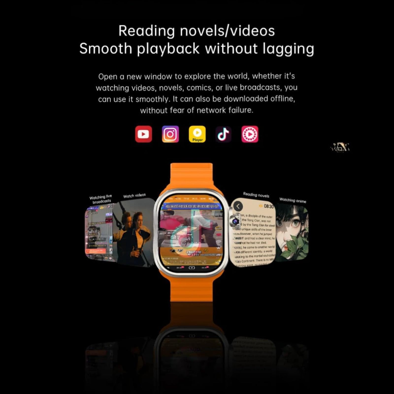 Reloj Inteligente 4G Independiente con SIM, Pantalla HD 2.2", Cámara Giratoria 180°, Videollamadas, GPS y Wi-Fi