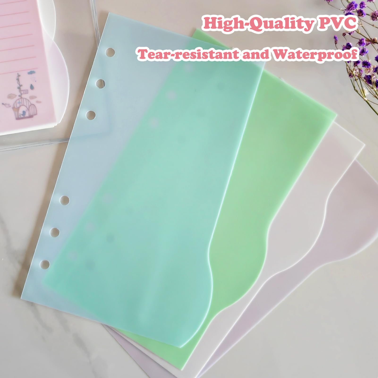 Divisori Per Raccoglitori TNOMSNO - Multicolore Con Numeri, A4 Per Ufficio E Scuola - Foto 6