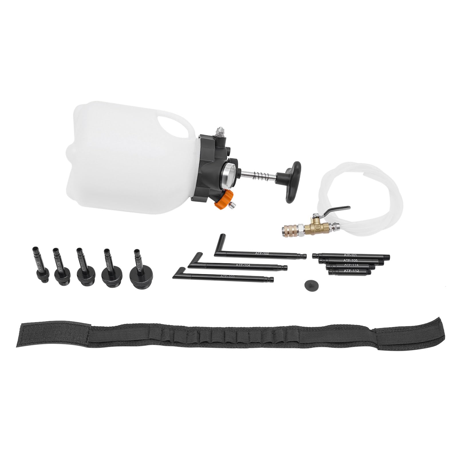 3L Manual Transmission Fluid Pump With Teflon Tape - Hand Operated Oil Transfer Pump For Cars & Trucks