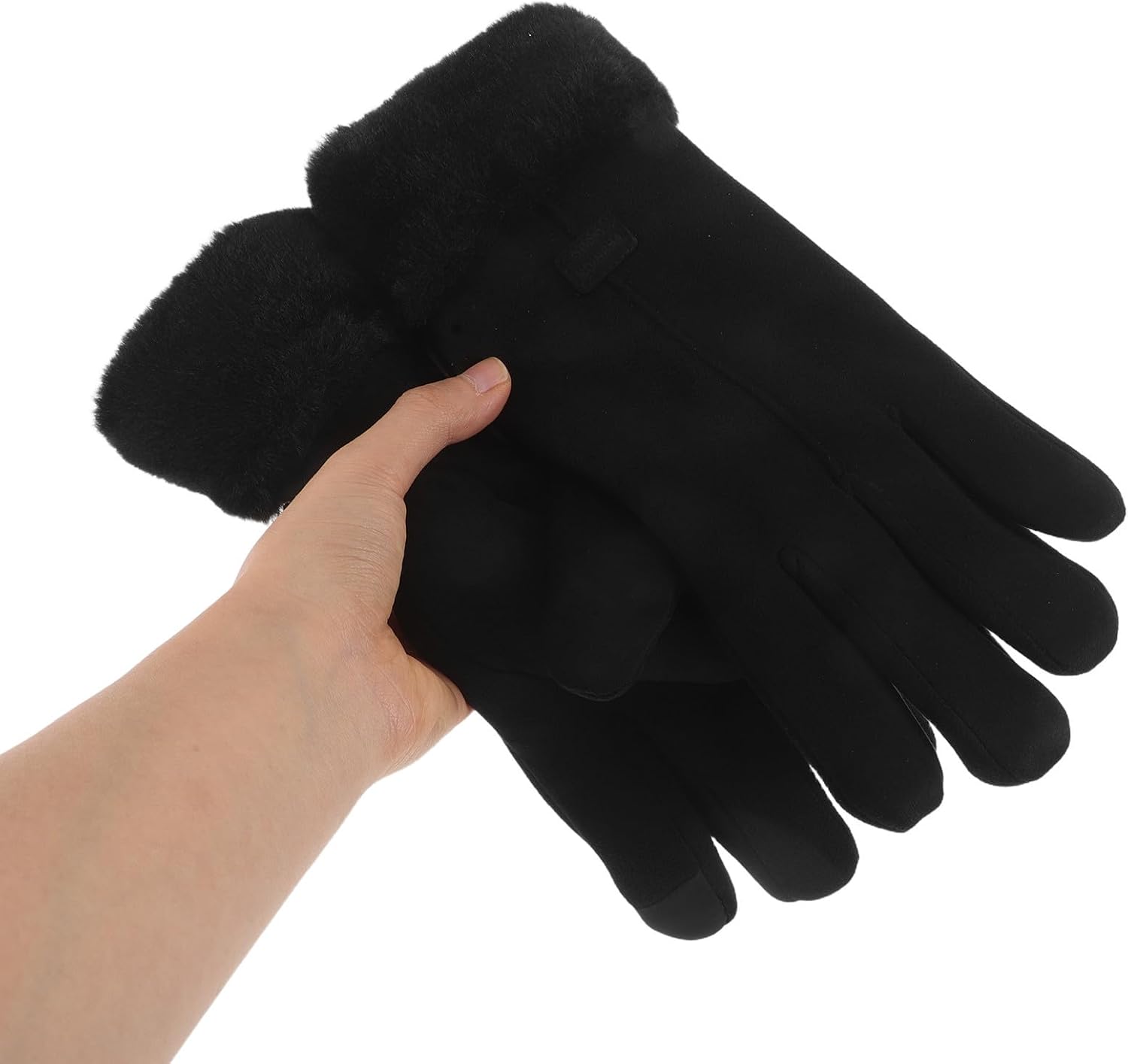 1 Pair Women Heated Gloves Xmas Waterproof USB Warmers image 4