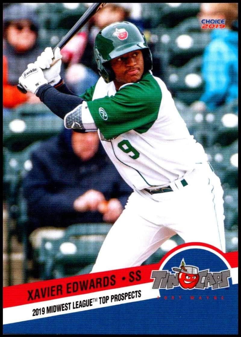 2019 Choice Midwest League Top Prospects 15 Xavier Edwards