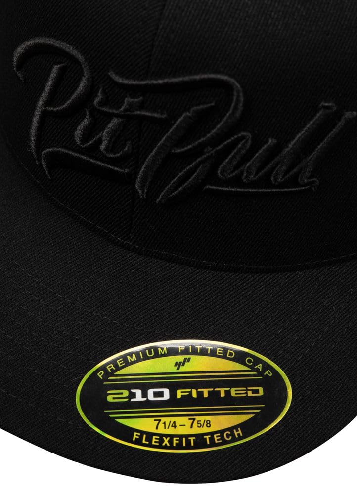 PITBULL Baseballkappe Full Cap Schirmmützen Flat Visor Kappen Pit Bull West Coast Kappe mit Schirm Herren & Damen El Jefe Fitted Sonnenblende