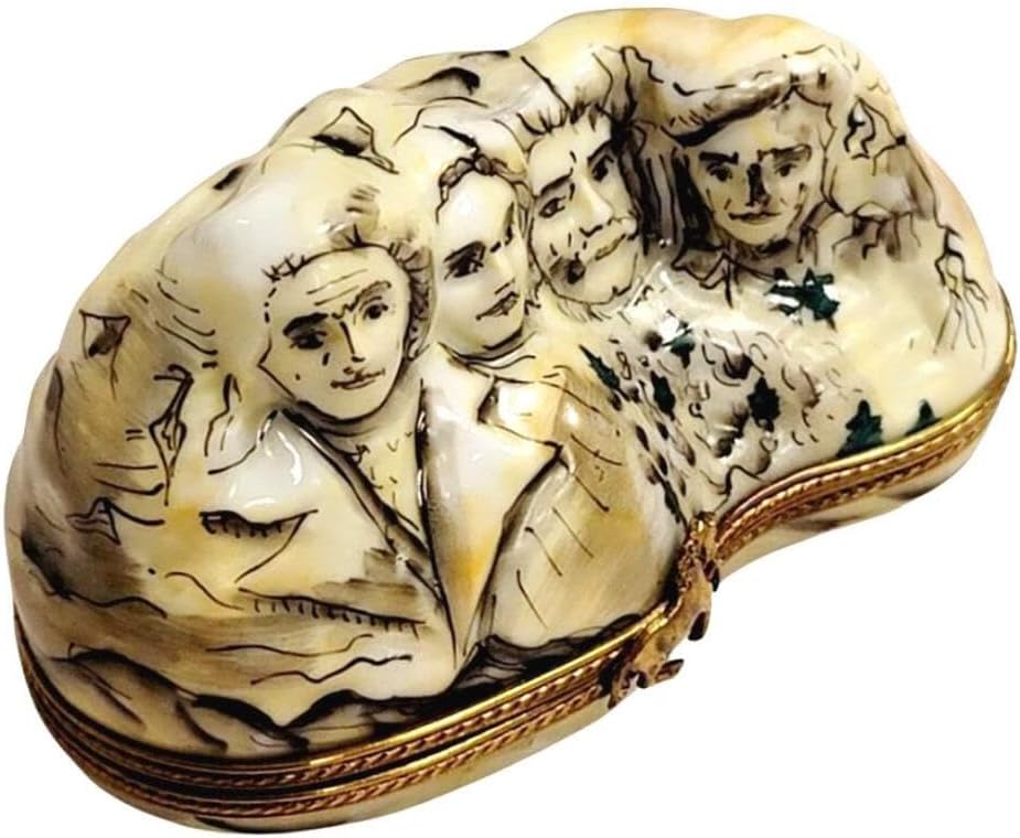 Limoges Mount Rushmore Box for Collectors