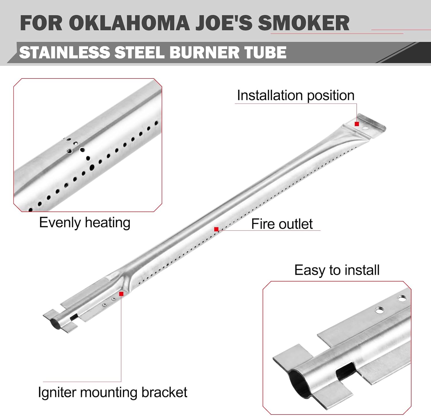 SafBbcue Pièces De Grill Pour Oklahoma Joe's 1767054 15202029