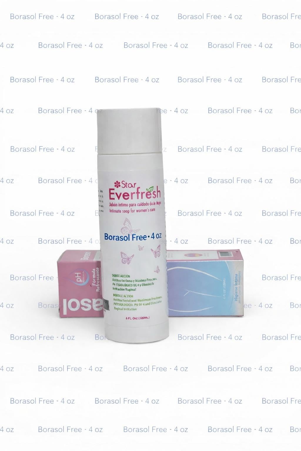 Everfresh Intimate Feminine Wash – Antibacterial Soap with pH 4, Maximum Freshness, Vaginal Hygiene Cleanser for Daily Women Care, 8 fl oz