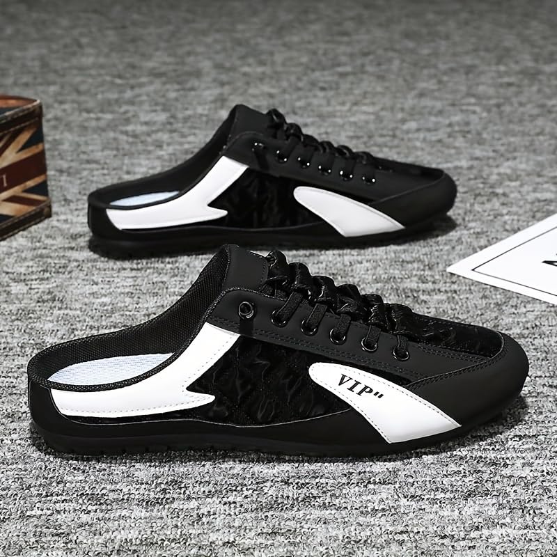 Comfortable Men's Slip-On Mules - Breathable, Lightweight, Non-Slip Casual Shoes for Everyday Wear - Soft, Airy, and Relaxing Footwear for Men3