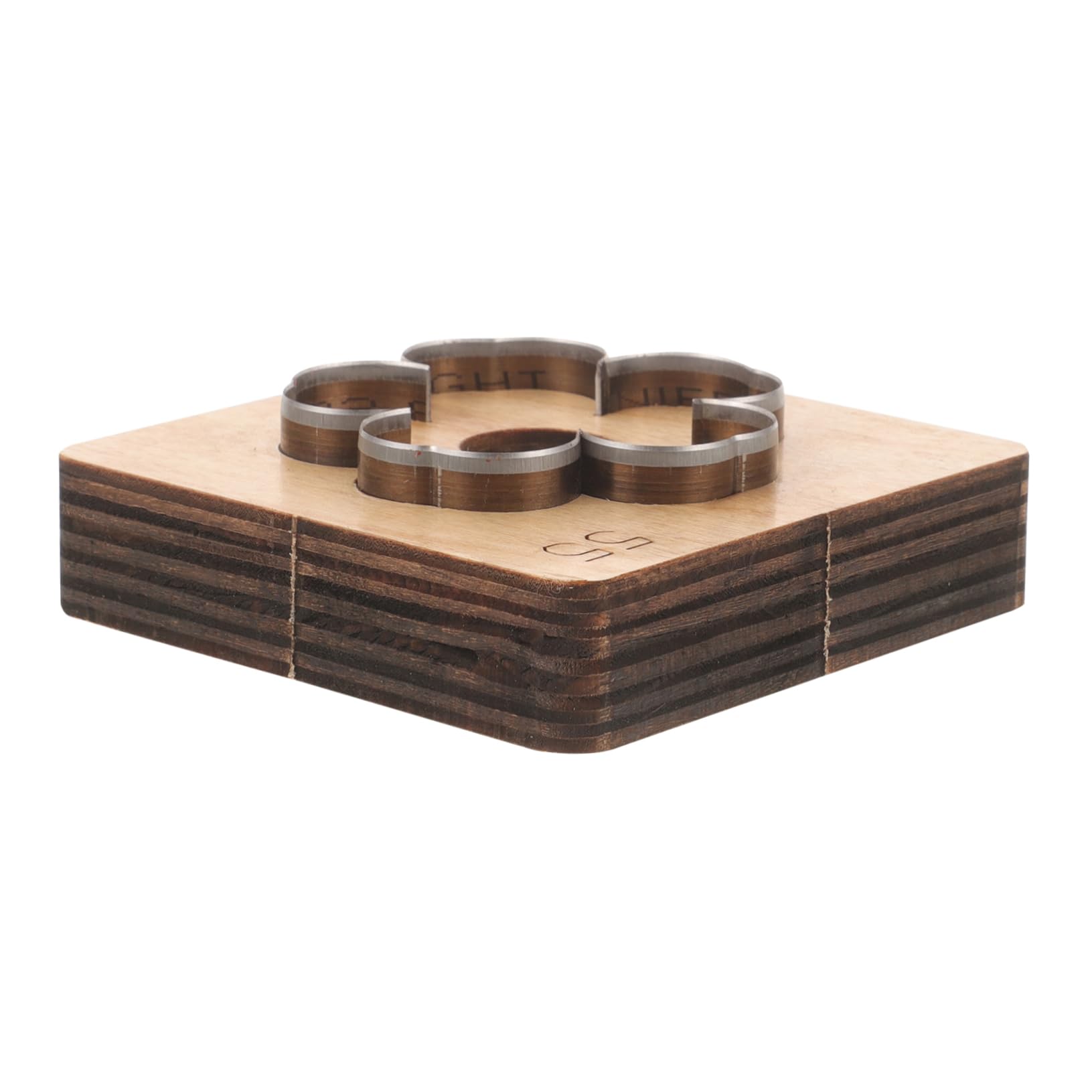 4 Piezas De Troquel De De Pétalos Troqueles De De Madera Troquel De De Cuero Troquel De De Cuero DIY Troquel De De Madera Troquel De