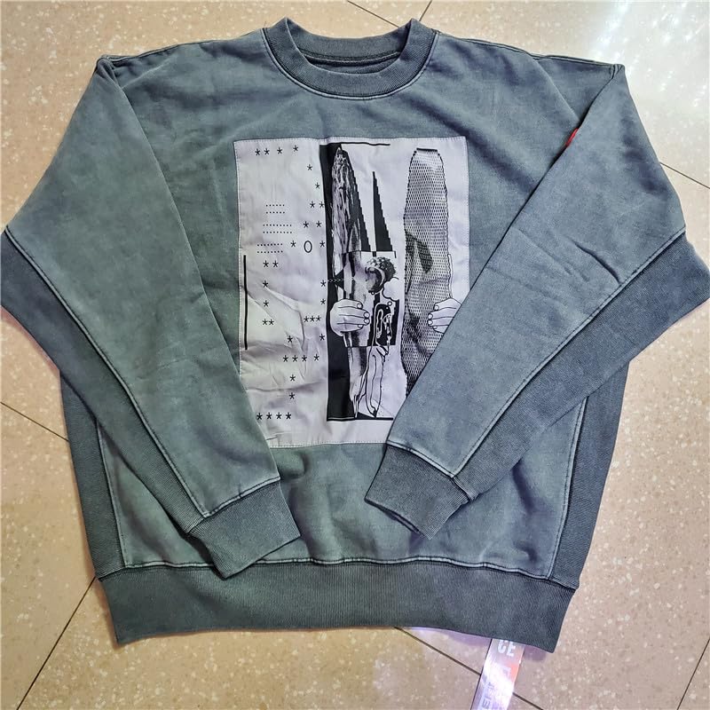 C.E CAVEMPT 18AW STRIPE OVERDYE Crewneck Men Woman 1:1 Wash 