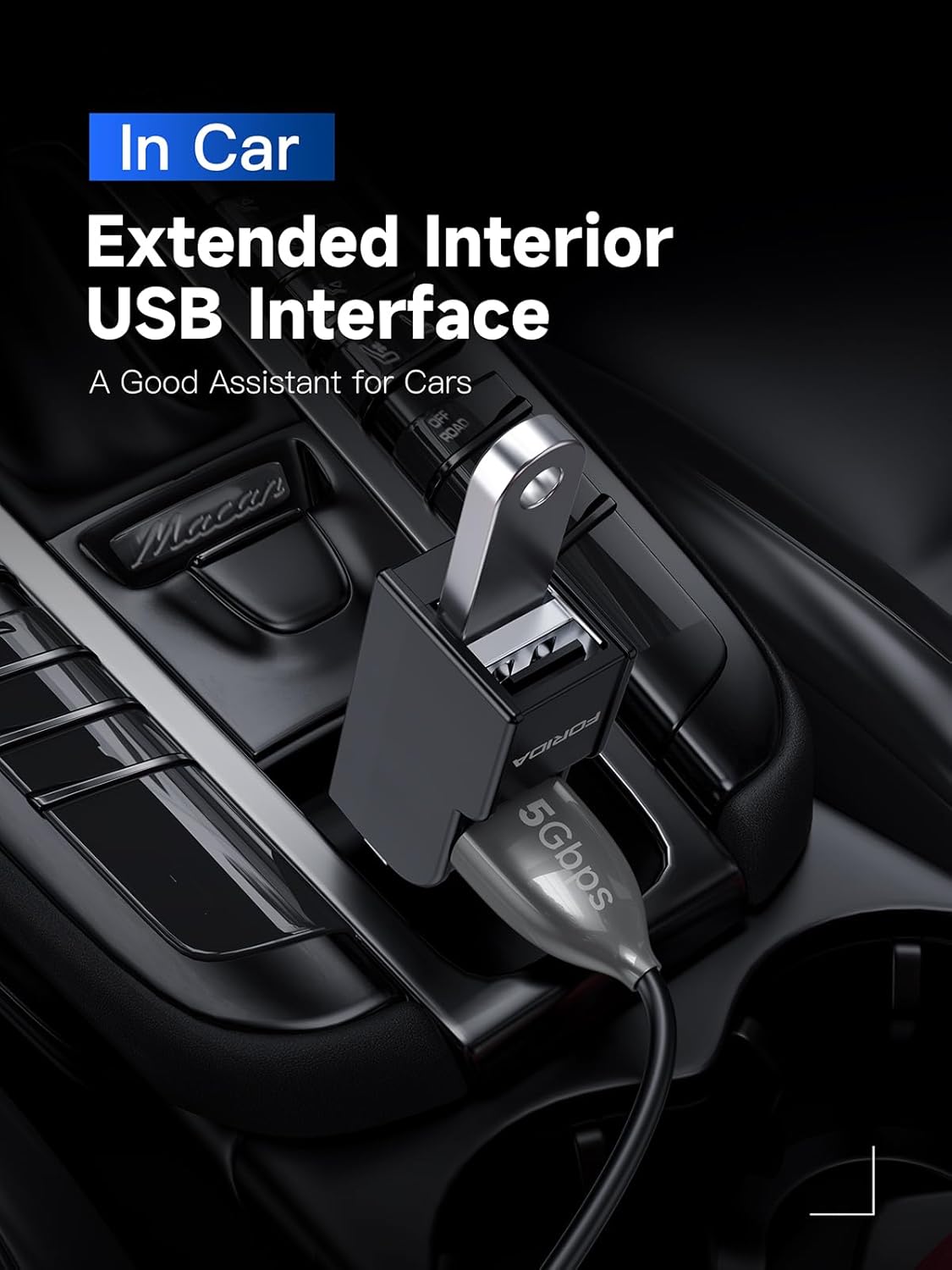 In Car Extended Interior USB Interface