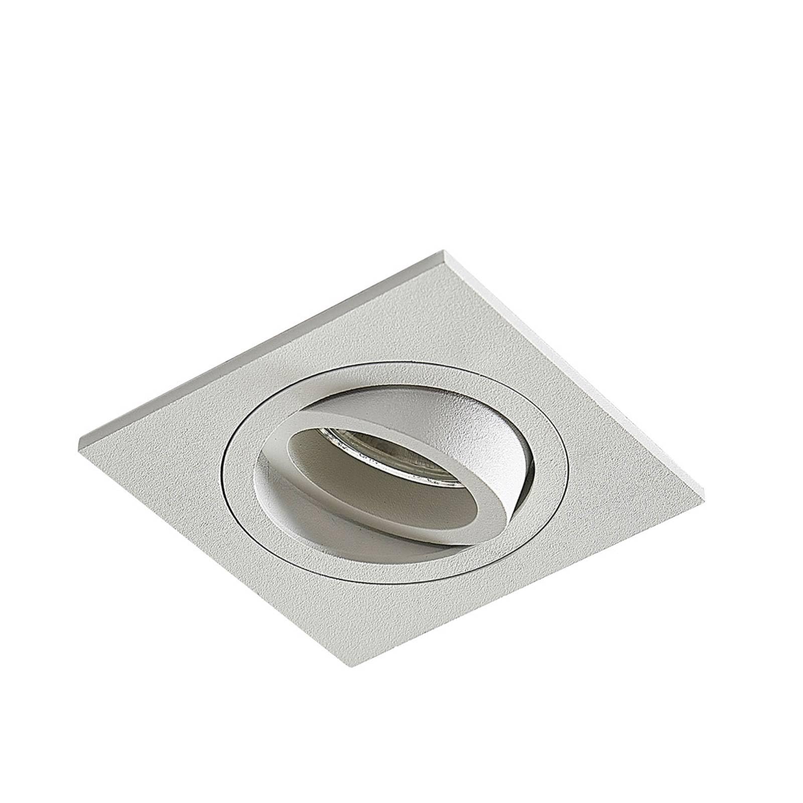 Spotlight Recessed Sophia dimmable (Modern) in White Made of Metal for e.g. Living Room & Dining (1 Light Source, GU10) from Arcchio | high-Voltage Spotlight recessed Ceiling