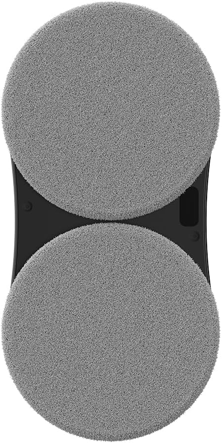 Liectroux YW810 Bottom View with Mop Pads