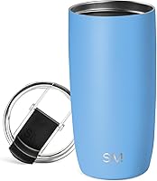 Vista 46 de Simple Modern Taza de café de viaje Tumbler con tapa abatible Reutilizable, aislada, de acero inoxidable, taza de café helado Cold Brew, termo