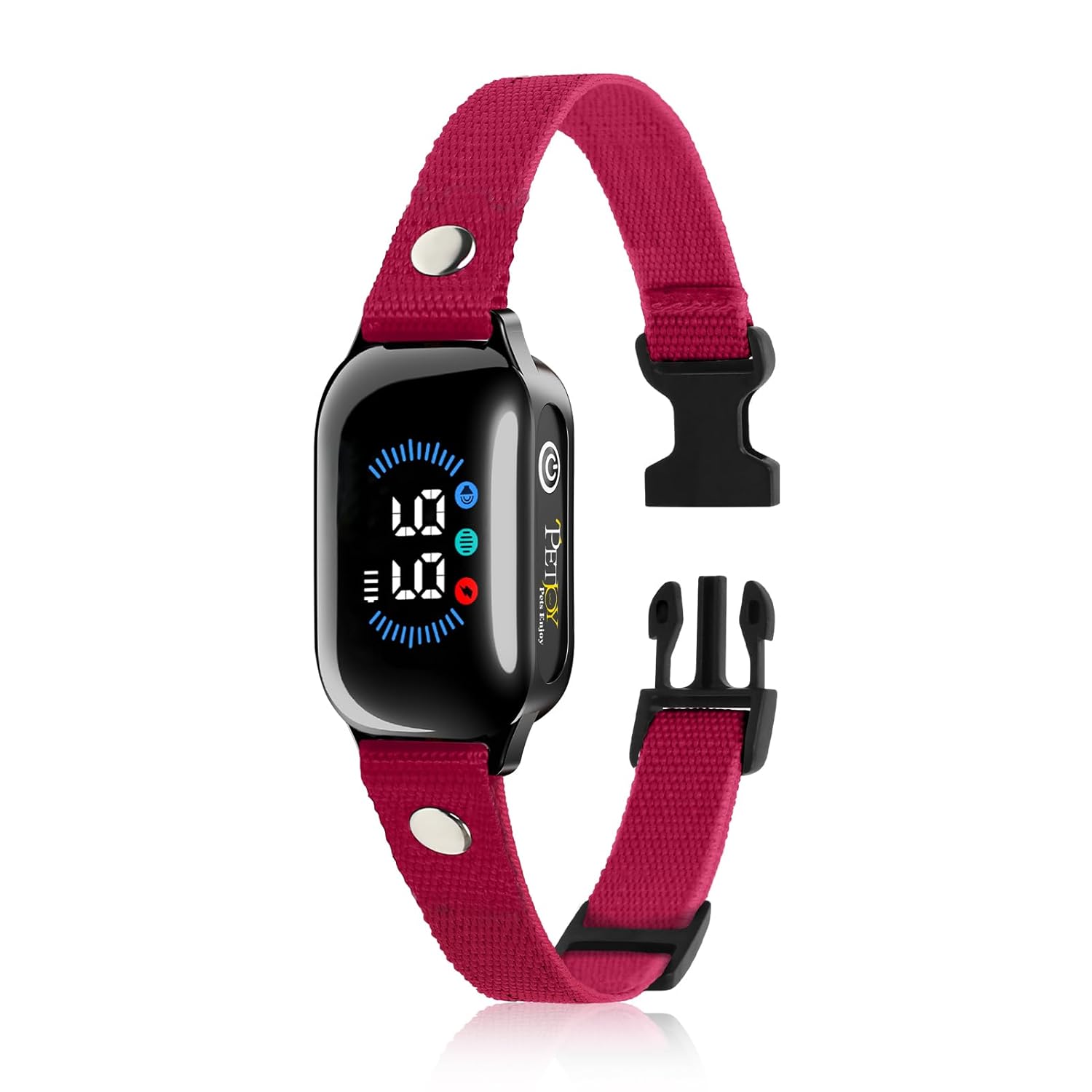 PetJoy Replacement Receiver Collar with Screen Additional Receiver Collar for Dog Training Collar Dog Shock Collar for Large