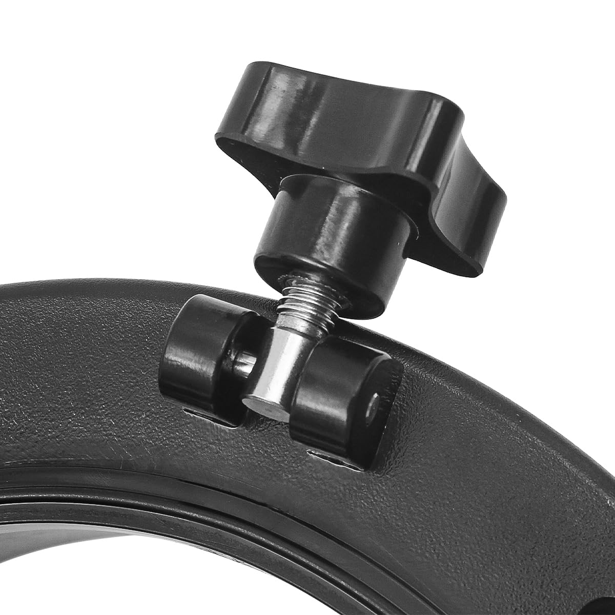 Oblò nero per barca, yacht, apertura rotonda 215 mm, plastica ABS, portello, oblò, finestra di ricambio, oblò per marina, barca, yacht, camper, nero