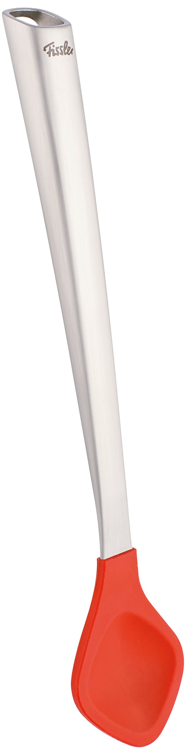 Fissler Q Silikon/ 089-039-00-000/0 Kochlöffel, Edelstahl, 35 x 12 x 6 cm